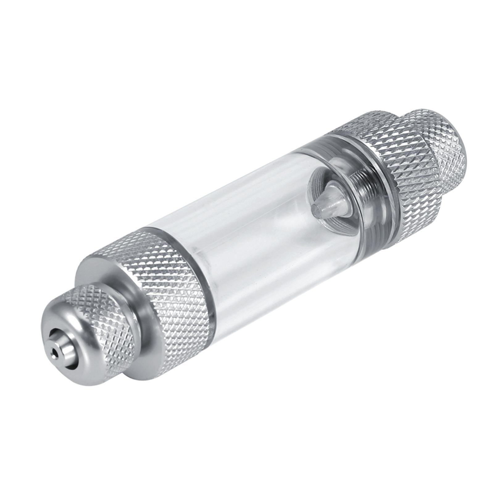 

2 Типа Одинарная Двойная Головка Аквариумное Водное Растение CO2 Обратный Клапан Счетчик Пузырьков Инструмент для Аквариума Type 1