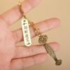 Keychain, Purse, Baifu Jar, Apple, Pixiu, Dustpan, Buddha Amulet, Car Key Pendant, Scenic Souvenir, Street Stall, Night Market Item.