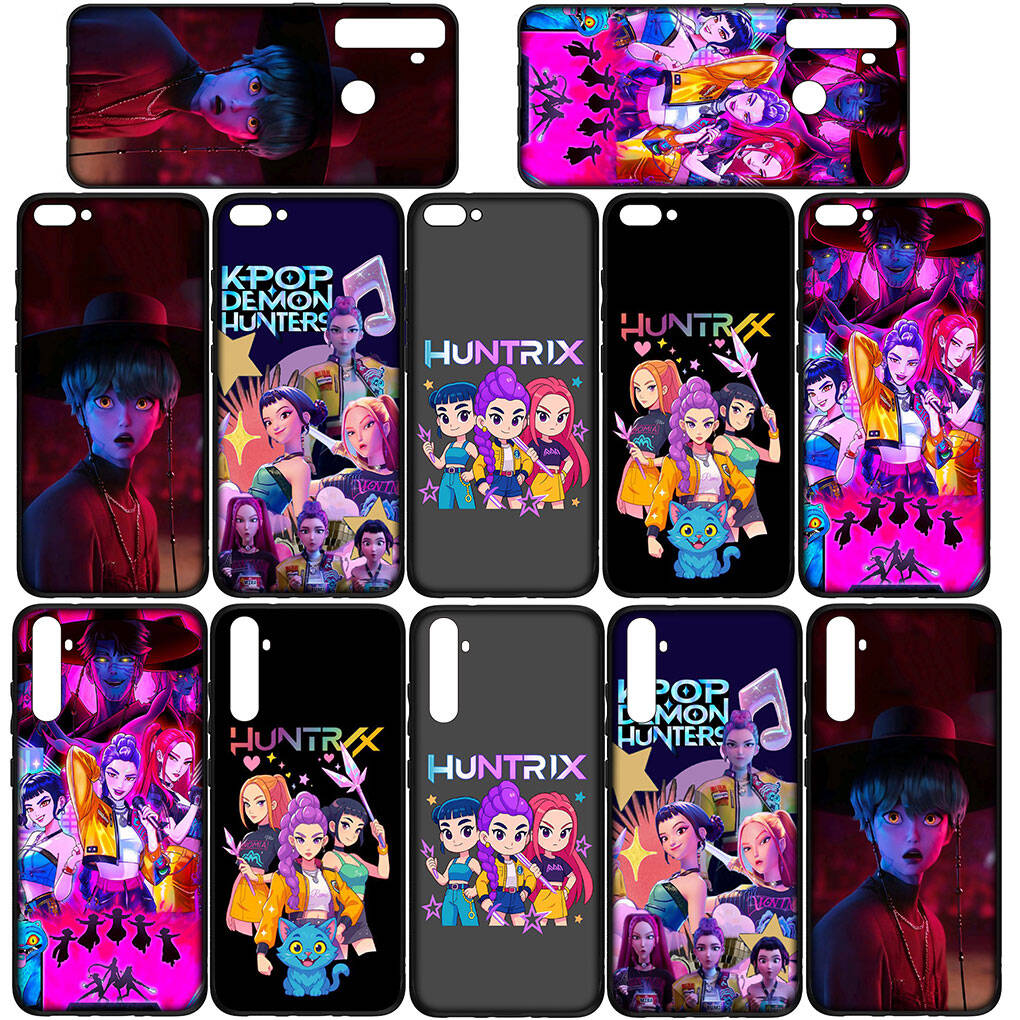 Phone Case for iPhone 17 16 15 Plus Huawei P30 P20 Lite Redmi Note 14 12 11 13 Pro Max OPPO A60 A80 A40 A18 A38 Mira Jinu KPop Zoey Demon Rumi Hunter