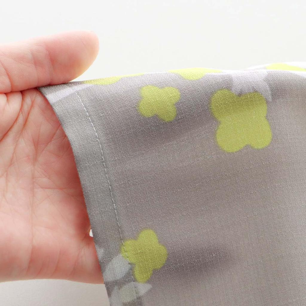 Polyester New Butcher Dandelion Pattern Back Tie Front Salon Apron 70373020 Free Size [Nigai] 100% Women's 61.Gray