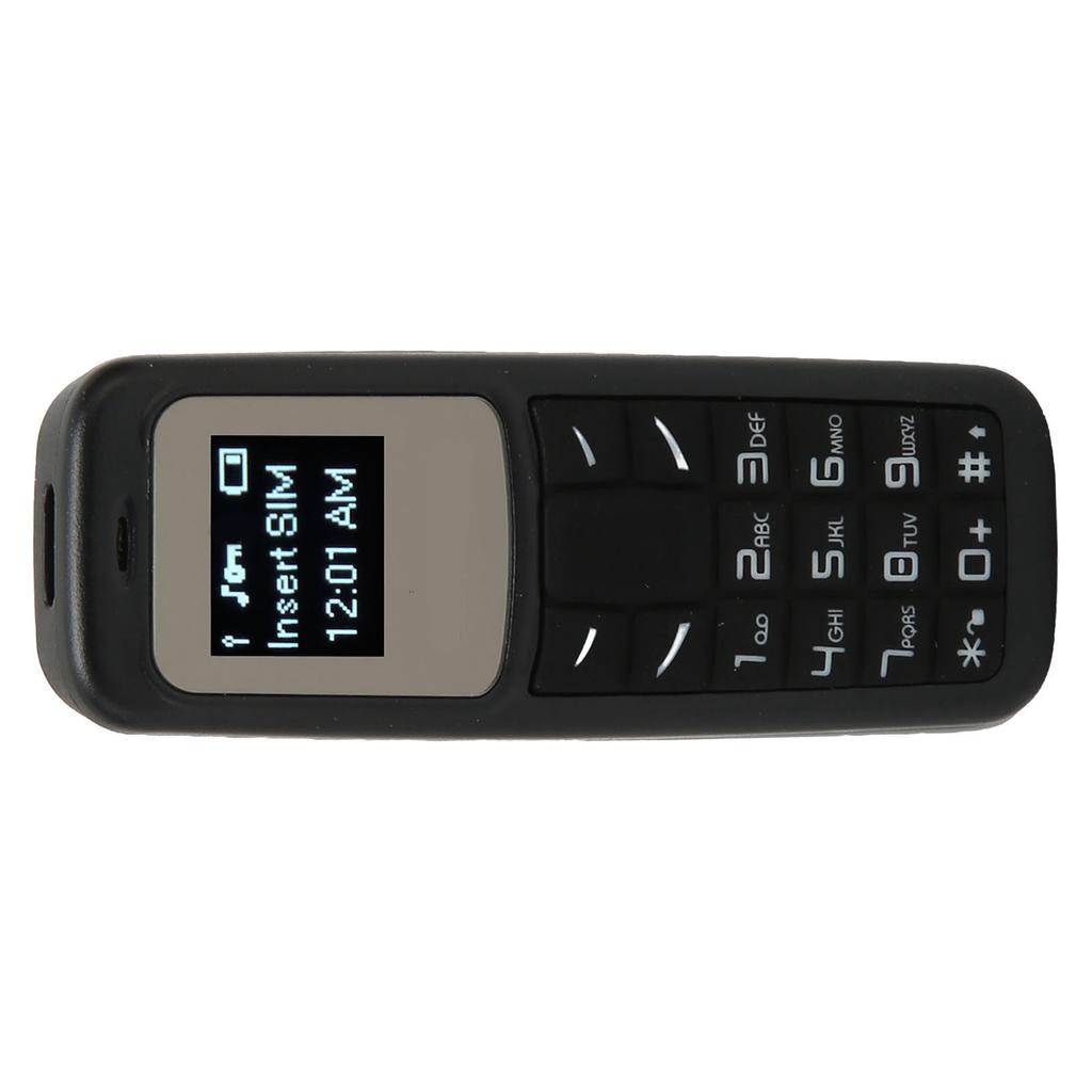   Mobile Cell Phone Small Mobile Phone   Headset Dialer with Ear Hook Support SIM 0.66inch