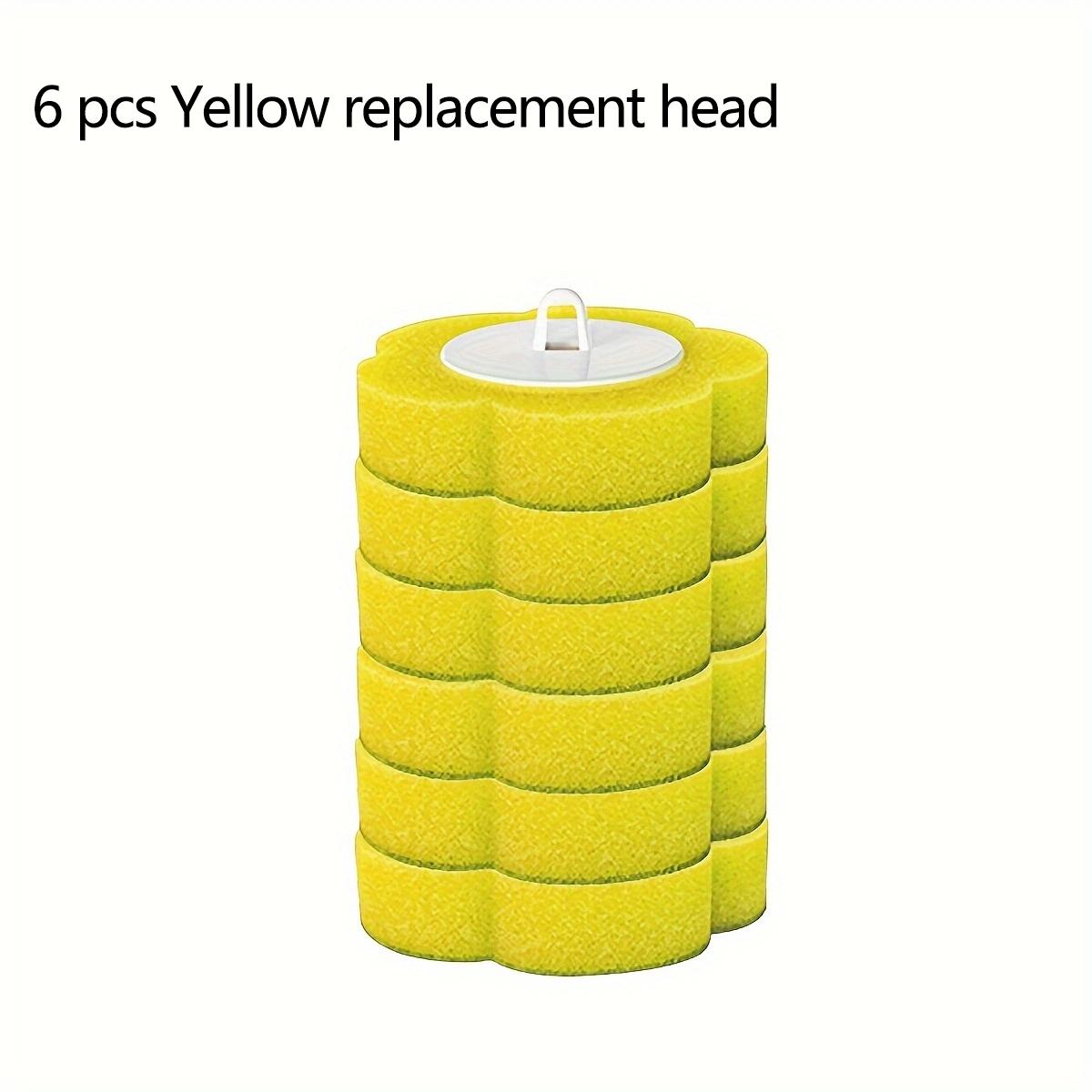 

1 set-Toilet brush dissolution replacement head toilet cleaning brush set with no dead corners for cleaning toilet