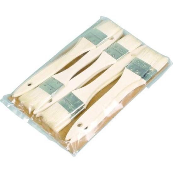 TRUSCO Bulk Purchase Rack Pack of 10 Gold-Wrapped Brush, No. 10, 30mm, (TPB-483-10)