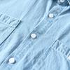 Simple Short-Sleeved Shirt For Men Casual Youth Denim Shirt Jacket For Men