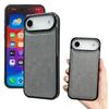 For iPhone Air Case Calf Texture PU Leather Anti Fingerprint Back Phone Cover