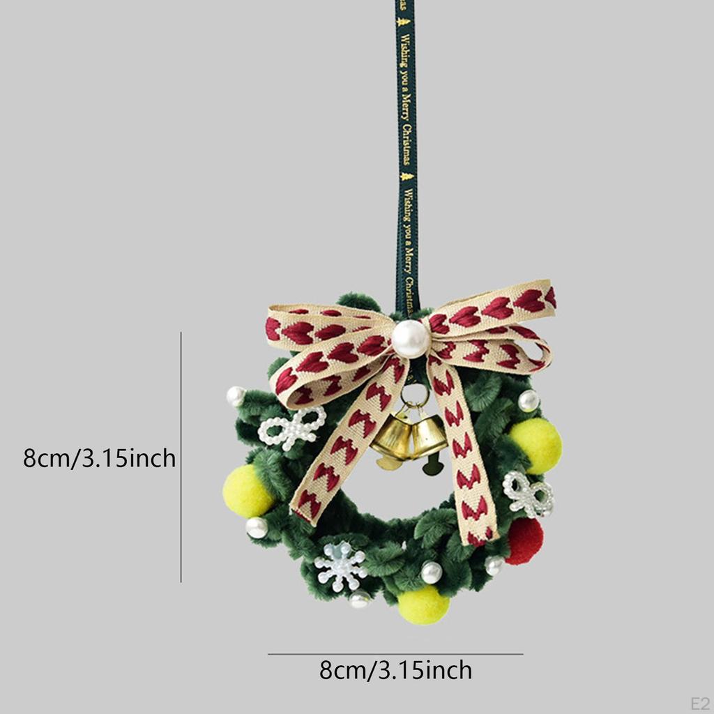 Christmas Decoration Hand Woven Party Supplies Gifts Indoor Hanging Pendant Ornament for Cabinet
