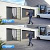 V380 Pro 4G IP Kamera 15MP Wifi Üçlü Lensler Üçlü Ekranlar İnsan Algılama Güvenlik Video Monitörü Dış Mekan Su Geçirmez CCTV Kamera