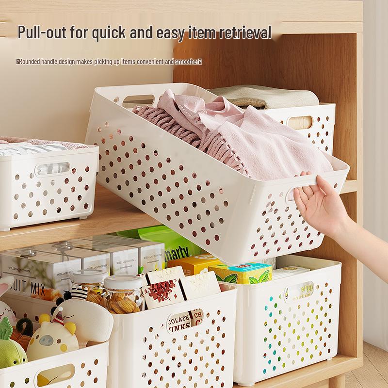 Multi-Purpose Household Storage Basket for Snacks, Toys, and More