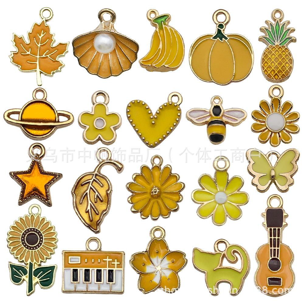 20 Assorted Pendant Set for Jewelry Making, Mixed Loose Pendants for DIY Necklace Bracelet and Earring Crafts