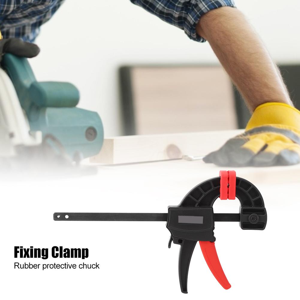 Woodworking Clamp Heavy Duty Quick Fixing F Type Clamp Clip Woodworking Accessories6in
