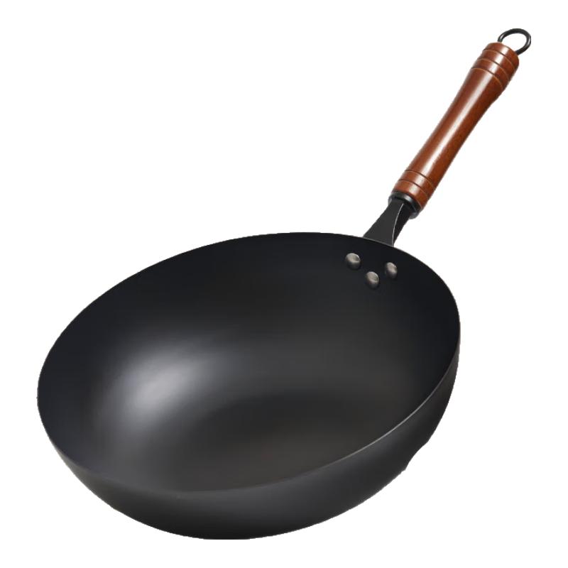 Антипригарная чугунная сковорода Jitiechui