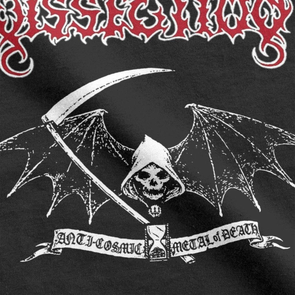 Herr T-shirts Dissection Nodveidt Anti Cosmic Metal Death Vintage 100% Bomulls T-shirts Kortärmad T-shirt Toppar Presentidé