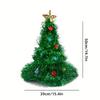 1Pc Christmas Tree Costume Hat, Suitable For Holiday Parties, Christmas Decorations, Ugly Sweater Parties, And Christmas Accessories
