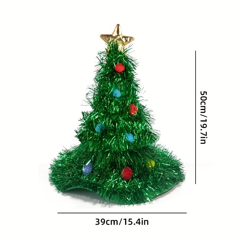 1Pc Christmas Tree Costume Hat, Suitable For Holiday Parties, Christmas Decorations, Ugly Sweater Parties, And Christmas Accessories