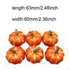 Artificial Pumpkins Fake Foam Pumpkin Lifelike Party Supplies Ornament Orange for Fall Thanksgiving