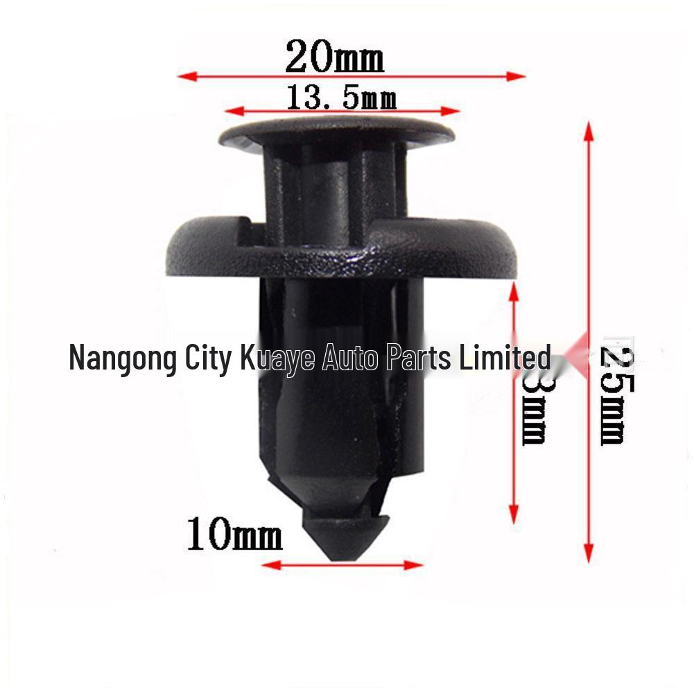 Honda & Toyota Door Panel Bumper Expansion Rivet Clip