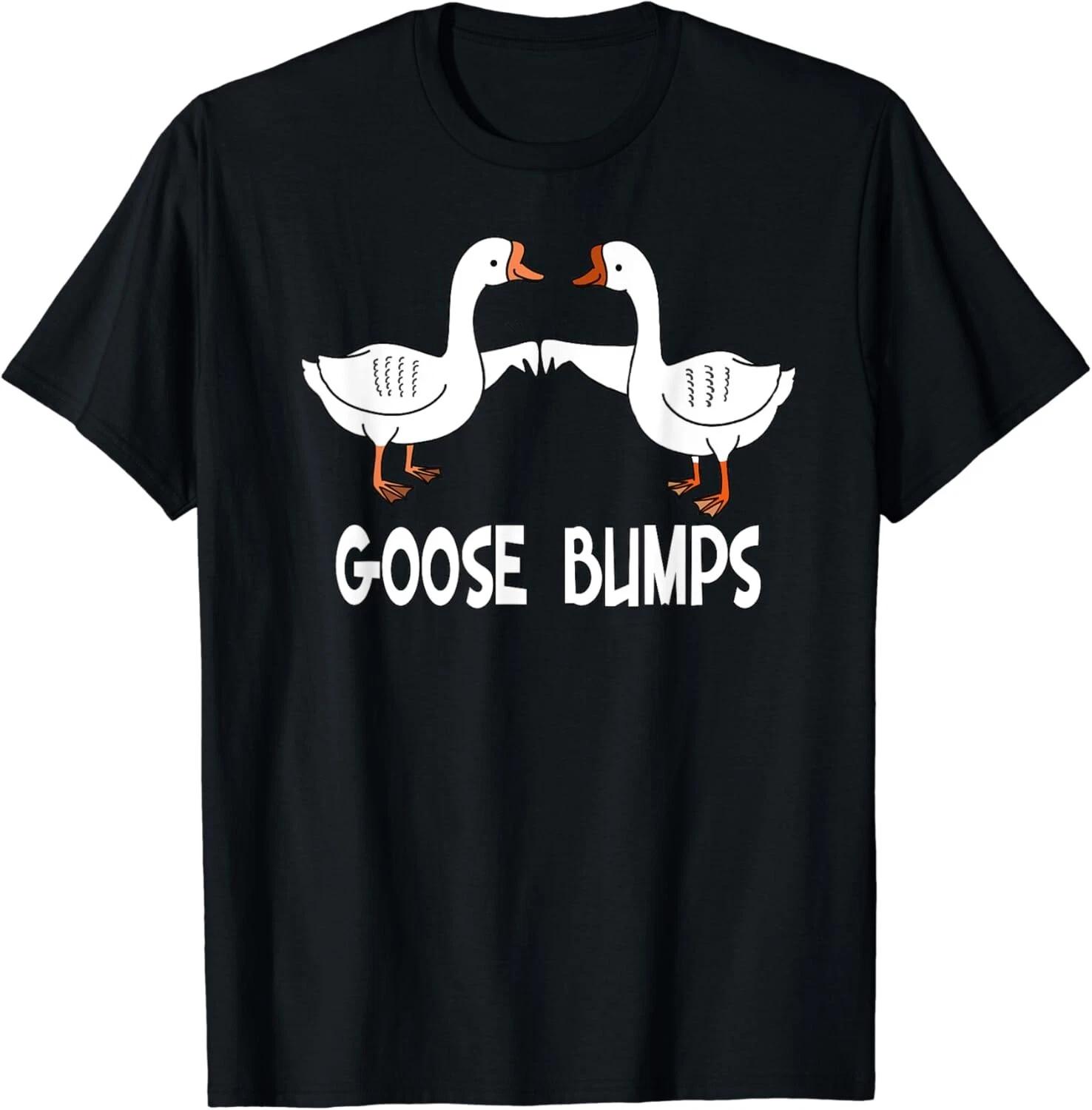 Birds_ Funny Goose Bumps Pun Gift Unisex T-Shirt M