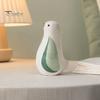 Nordic Style Blue Bird Ornament Ceramic Figurine, Decorative Ornament, Modern Minimalist Tabletop Decorations for Living Room Sculpture Bedroom Shelf