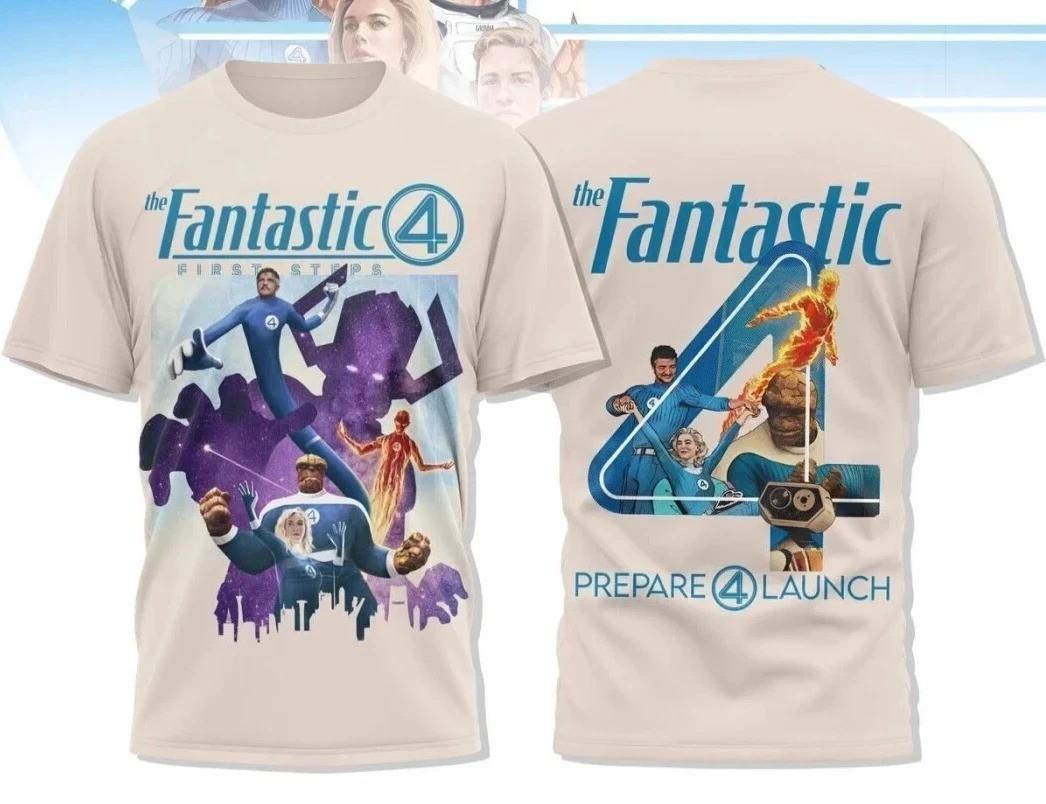 The Fantastic Four First Steps Prepare 4 Lauch 3D T-Shirt XL