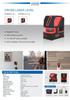 2-Line Green Infrared Laser Level with Auto-Leveling for Outdoor Use