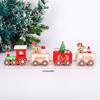 Festival Train Christmas Decorative Train Wood Christmas Decoration  Home Decoration