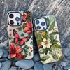Vintage Elegant Pink Peony Flower Phone Case for Iphone 16 15 11 12 14 Pro Max 13 Mini Pro Max 15 14 Plus Shockproof Laser Cover