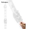 Red Round Wooden Bamboo Joint Walking Stick Decorative Cospaly Party Wood Walking Cane Halloween Mace Wand Crosier 124cm