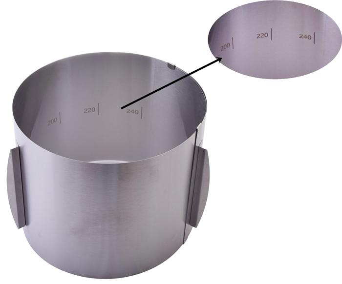 Rant Do Tortu 15Cm Regulowany 16-30 Obręcz Tortownica + 2X Spinka Gratis