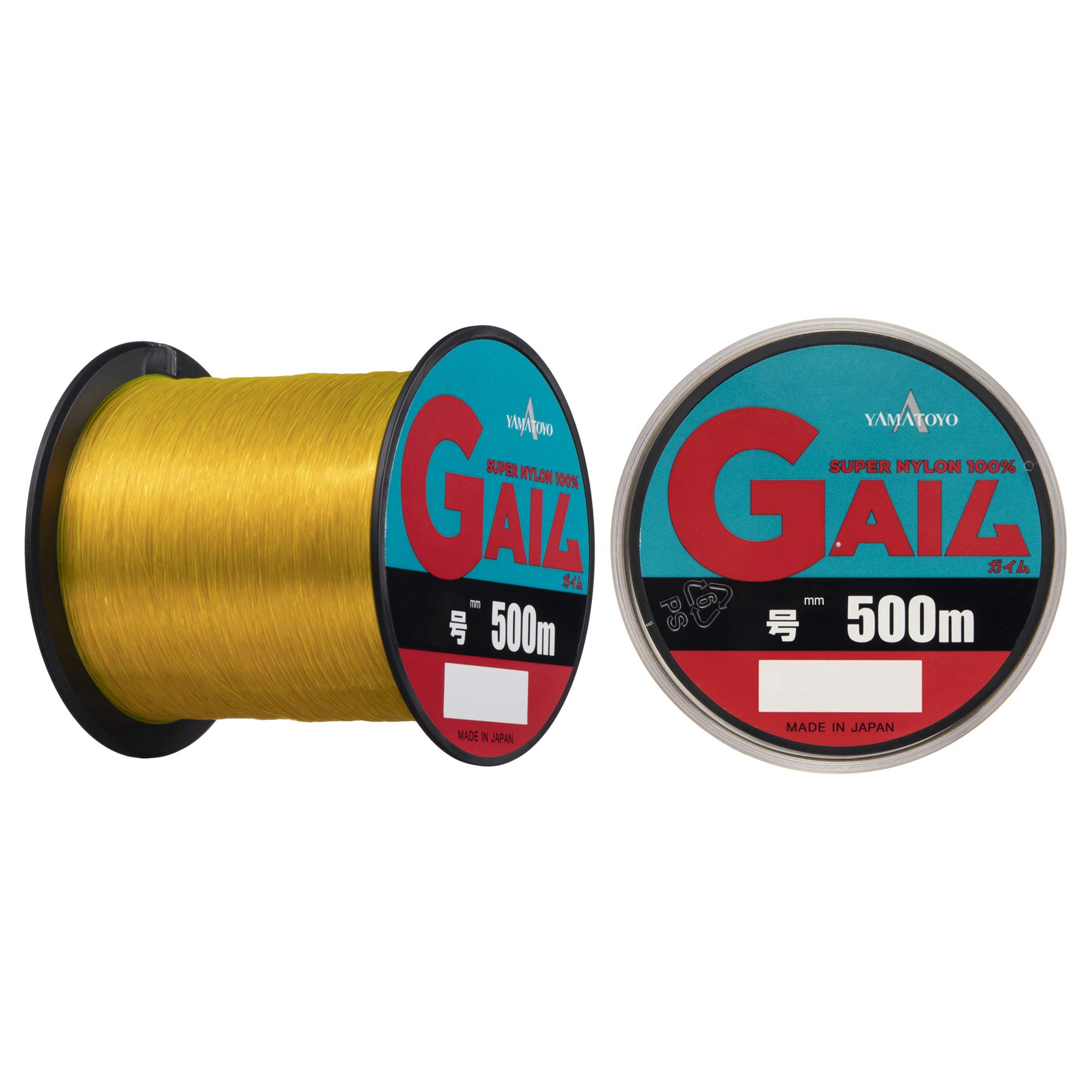 

YAMATOYO Nylon Line Gaim 500m 22lb Orange #6 оранжевый