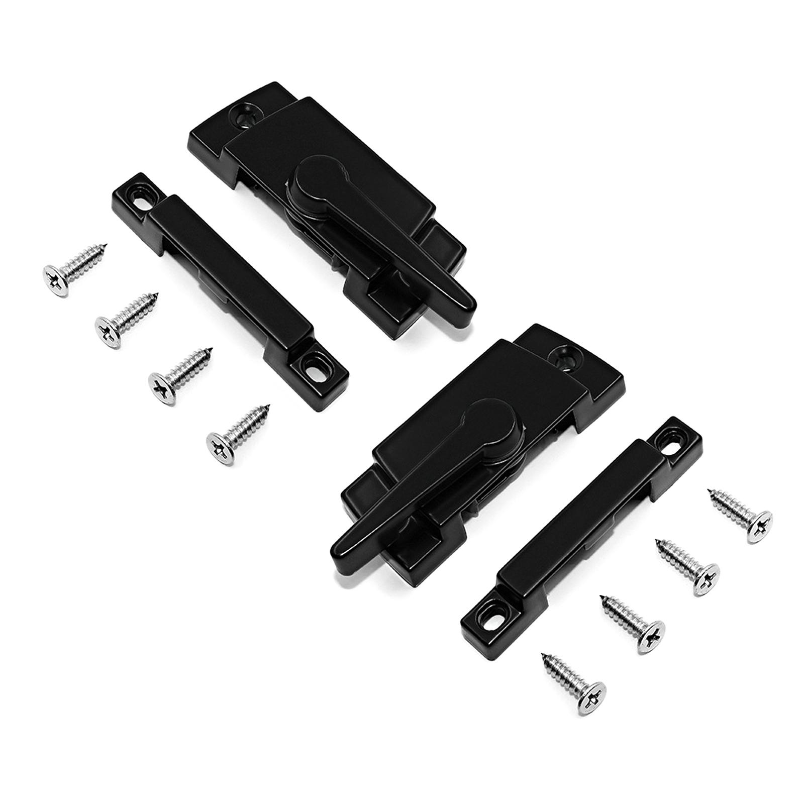 

Crescent Lock with Screws Zinc Alloy Sash Lock Sliding Window Latch Fittings for Vertical and Horizontal Sliding Window