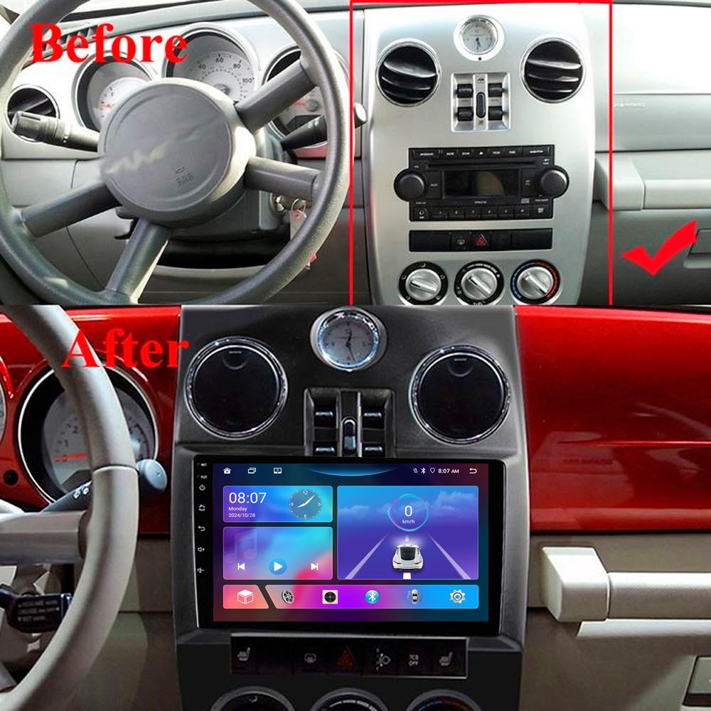 For Dodge Caliber PM 2009-2013 Navigation GPS Android Car Radio  Multimedia Player Stereo wifi+4G Carplay auto video