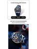 CURREN 8415 Men's Six-Hand Quartz Waterproof Business Watch with Calendar