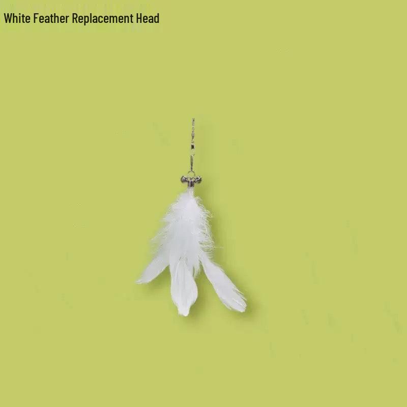 1.8m Extra Long Retractable Cat Teaser with Replaceable, Bite-Resistant Head – Perfect for Relieving Cat Boredom