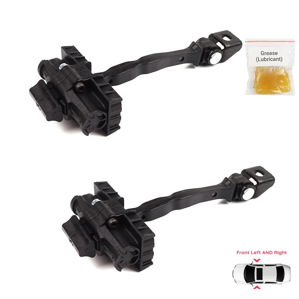 BDP1343-1 2 Pieces Front Door Hinge Brake Stop Check Strap Limiter for VW Polo MK5 6R 6C 60 61 2009-2022 4/5 Door MK4 9A 9N Sedan 6R4837249