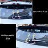 Dog Wiper Sticker for Cars, Waterproof Vinyl Cute Dog Waving Tail Rear Window Windshield Sticker Decal, Funny Lovely Animal Rear Wiper Decoration