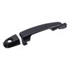 Outer Door Handle Comfortable Grip Black Scratch Resistant Exterior Door Pull Handle Replacement for Triton L200 2006
