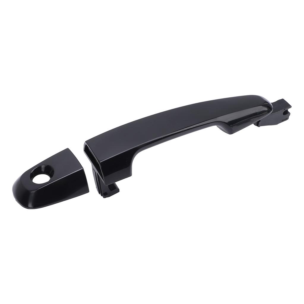 Outer Door Handle Comfortable Grip Black Scratch Resistant Exterior Door Pull Handle Replacement for Triton L200 2006