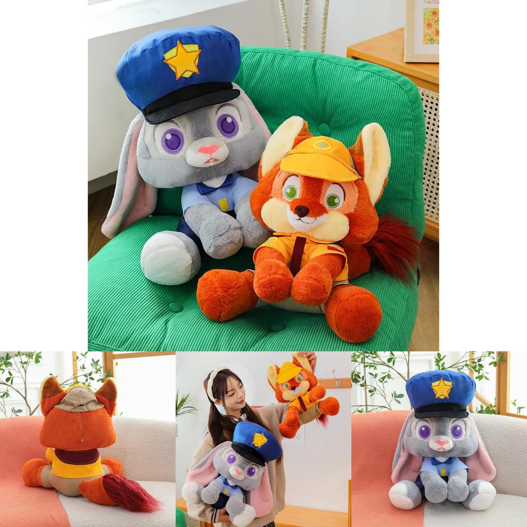 Animal Plush Toy Judy Nick Zootopia Soft Pillow For Kids And Girls