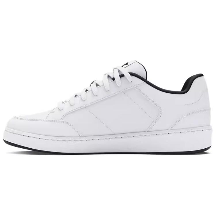 Under Armour Official White Black Men Sneakers 3028486-101