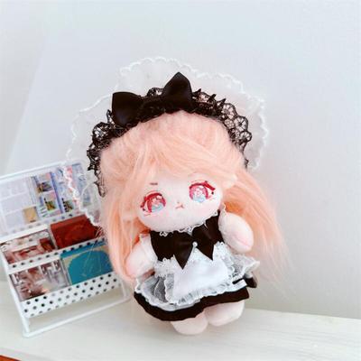 Headwear Cotton Doll Maid Skirt Maid Dress Idol Dolls Dress  Children's Gift