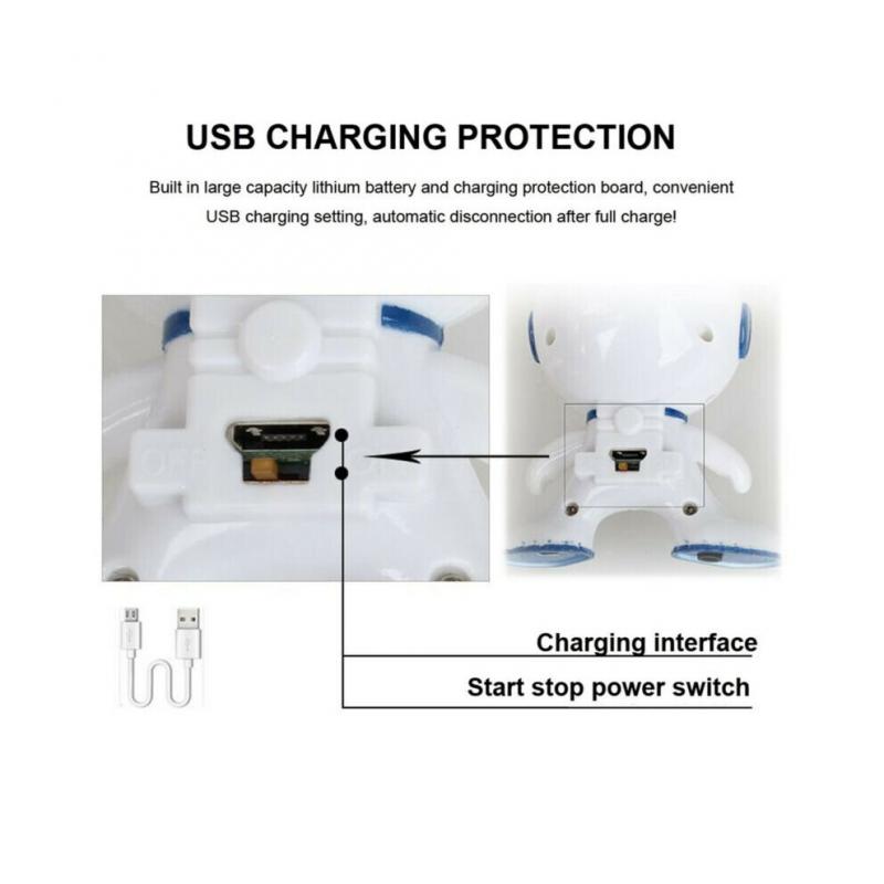 Mini Induction Flying Robot 2CH Gyro Helicopter Drone Kids Christmas Gift Toy