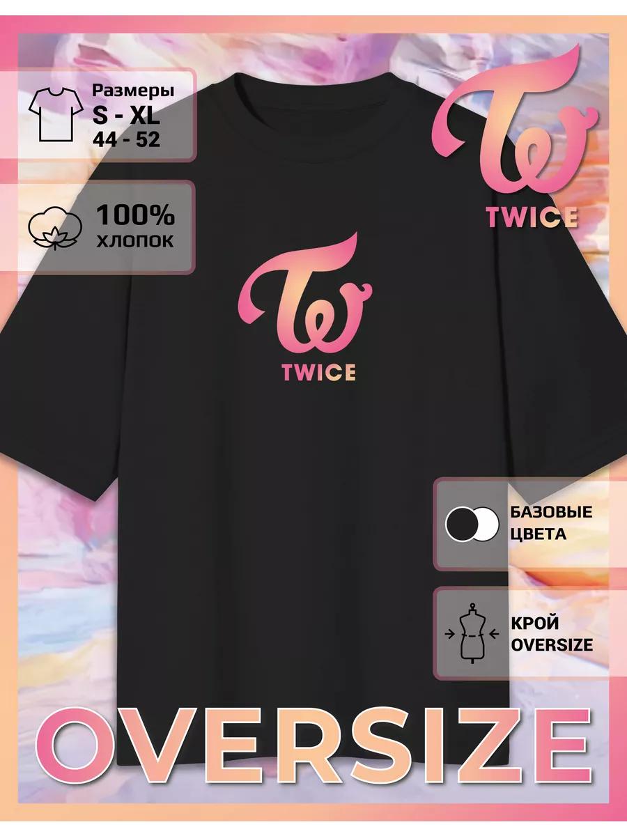 

Oversized T-shirt with TWICE print XL