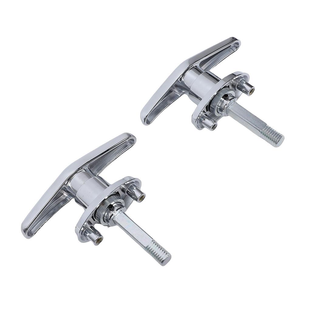 Truck   Locking T Handle Left and Right Cr Plated Zinc Alloy     Locking T Handle for Trailers