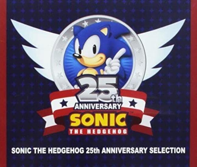 SONIC THE HEDGEHOG 25TH ANNIVERSARY SELECTION CDs (2 + DVD)