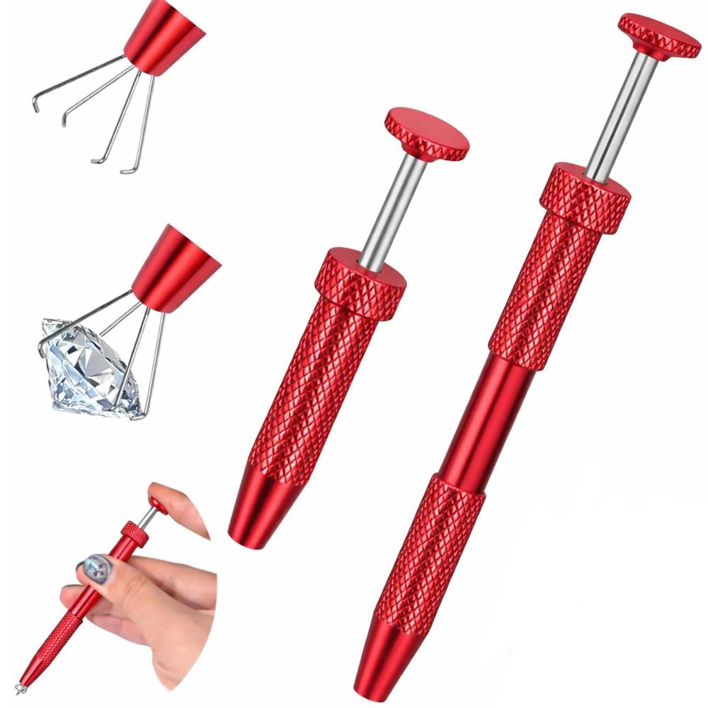 1/2pcs Anti-Slip Mini Grabber Pens Stainless Steel Jewelry Making Pliers for Changing Jewelry