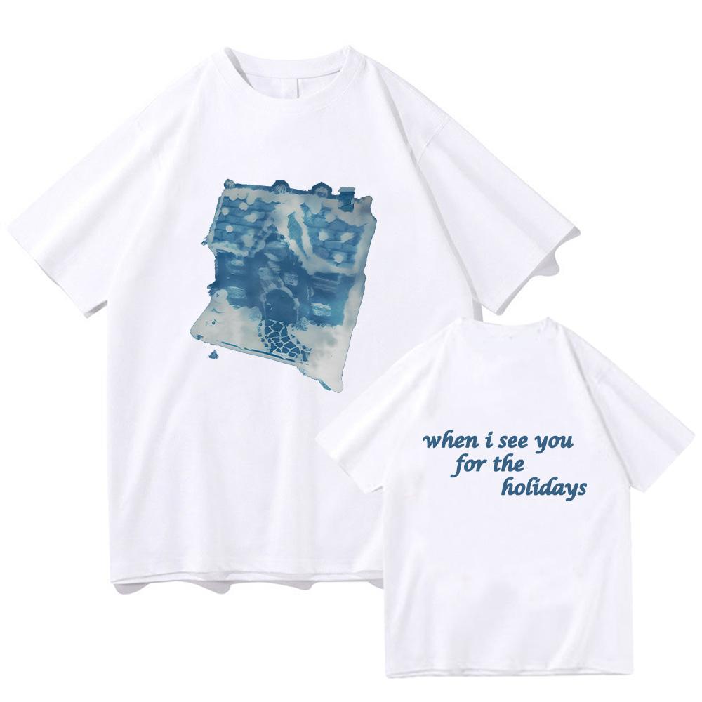 Conan Gray New Song Holidays Cotton Tee-shirt Summer High Quality T-shirts Women Men Oversized Tops Harajuku Trend Crewneck Tees