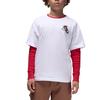 Jordan Air T-Shirt Simple Classic Fashion Versatile Short Sleeve Kids Tops IO2294-100