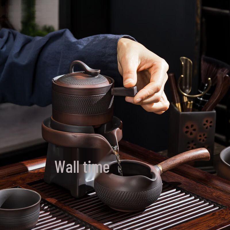 Qianyu Japanese Style Purple Clay Automatic Tea Set