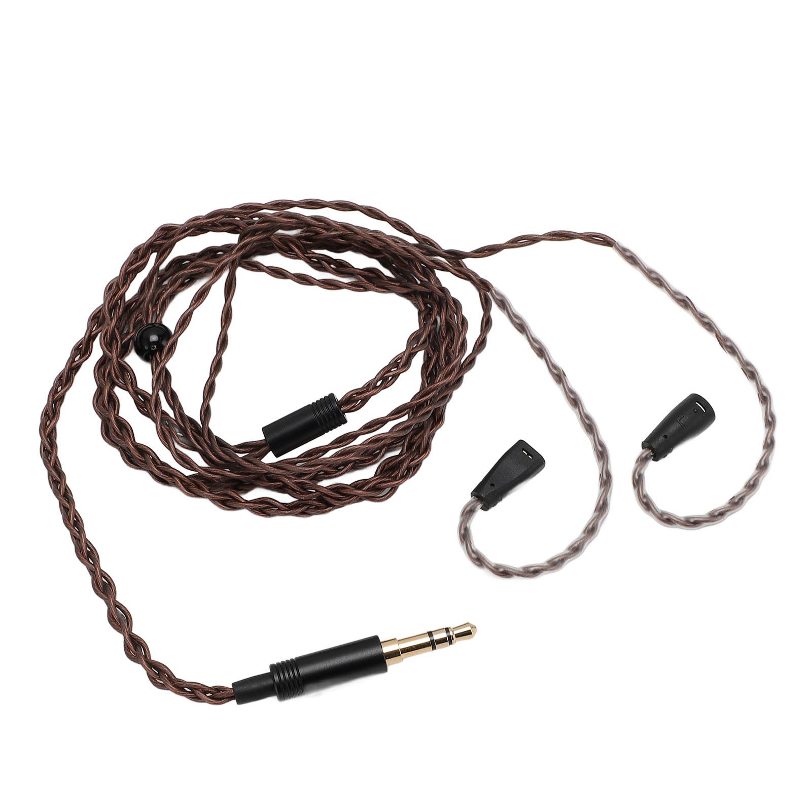 

Headphone Upgrade Replacement Cable OFC Core 3.5mm Plug Headphone Cable for IE80 IE8i IE80i IE8