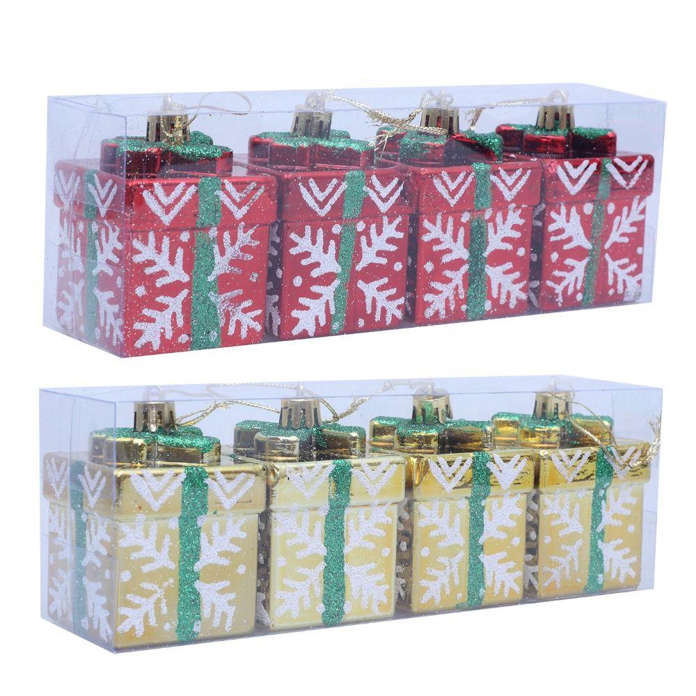 Colorful Merry Christmas Decor Mini Xmas Decorative Pendant  Shopping Mall